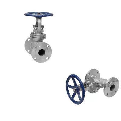 China OEM Stainless steel 304 flanged globe valve durable high temperature globe valve for sale