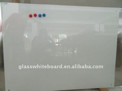 China Tempered Glass Promotional Office Magnetic Glass Whiteboard with Magnets for sale