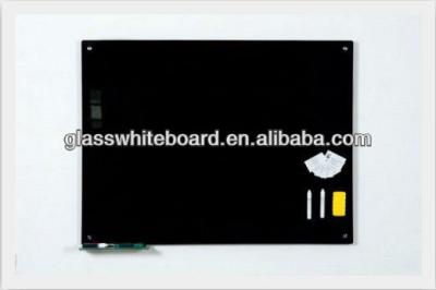 China Promotional Magnetic Glass Blackboard Magnetic Glass Blackboard For Office for sale