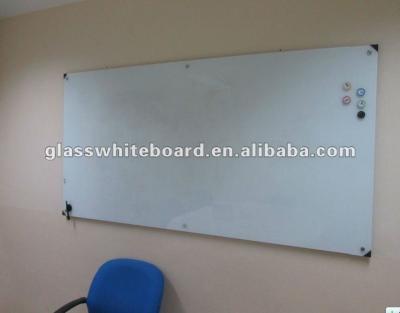 China Tempered Glass Non-Glare Erase Magnetic Glass Dry Whiteboard for sale