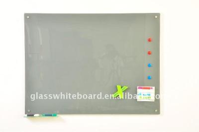 China Interactive glass display board with magnets 90*120cm for sale