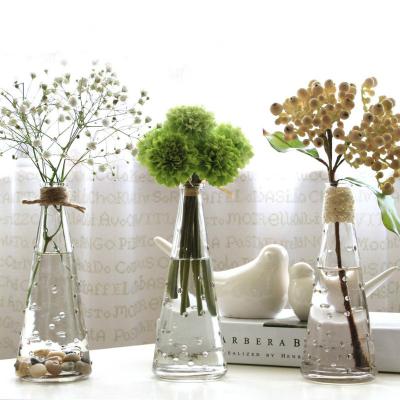 China Household Products Latest Design Modern Multicolor Glass Vase Large For Wedding Decoration Centerpieces Flower Vases 2021 for sale