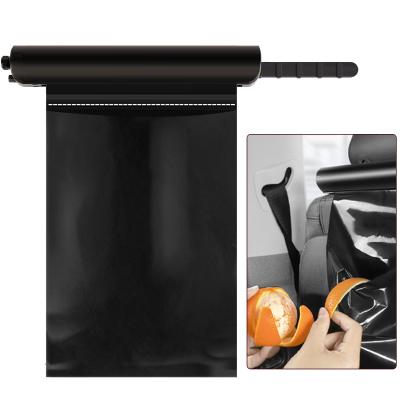 China Disposable Car Garbage Bag Small Car Office Kitchen Garbage Bag Disposable Biodegradable Portable Holder Hanging Bag With Waterproof for sale