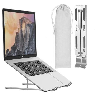 China (Height) Adjustable Portable Aluminum Alloy Laptop Stand Holder For Laptop for sale