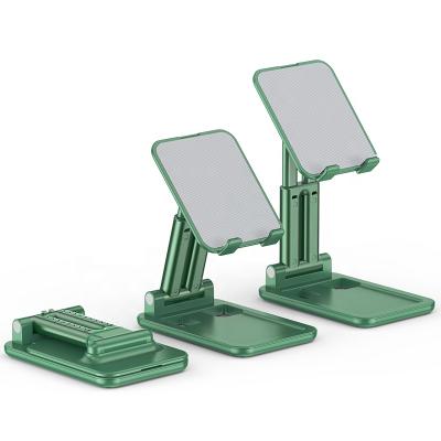 China Adjustable Export 300K Piece Every Month Folding Cell Phone Desk Stand Holder Mobile Phone Holder Desk for sale