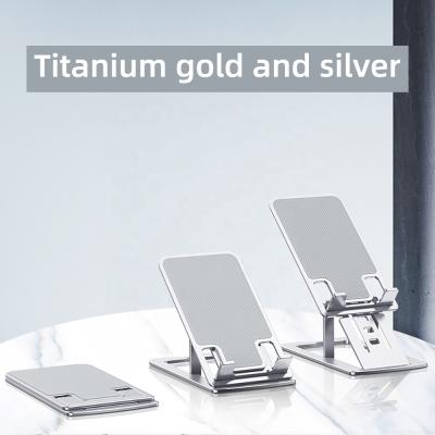 China Universal Mobile Phone and Tablet Stand Adjustable Portable Aluminum Stand Holder for Iphone and Mobile Phone for sale