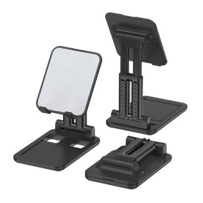 China ABS Adjustable Universal Foldable Metal Mobile Phone Stand Tablet PC Holder Vertical Stand for 13 inch Tablet PC for sale