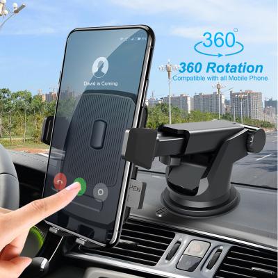 China Universal Dash Phone Holder 3 in 1 Dash Car Phone Mount Air Vent Phone Holder for Cell Phone for sale