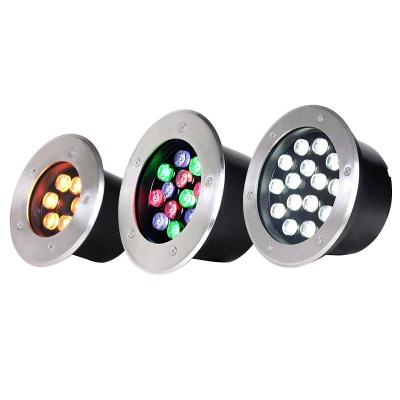 China High Quality Aluminum Body IP65 AC220V 12W 15W LED Underground Light For Seats Lamp for sale