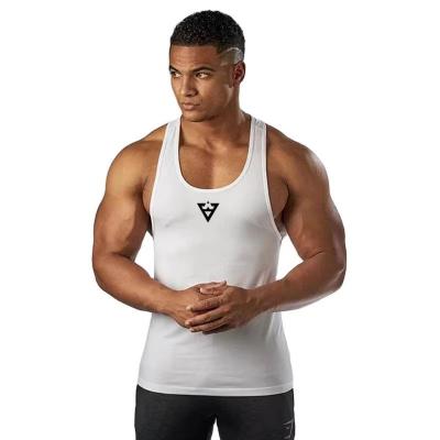 China New QUICK DRY Summer Tights Men's Running Sporting Goods Suit High Elastic Breathable Tank Tops Training Sweat-Wicking Vest Suit for sale