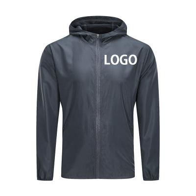 China QUICK-DRY men's casual sportswear windproof and casual running jacket men's Quick-drying jacket cycling jacket for sale