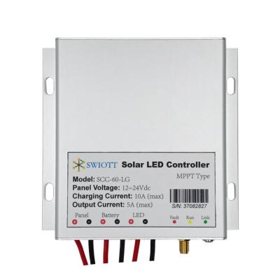 China Smart Solar Charger Controller Management 10A/20A 12V/24V LoRaWan MPPT Street Light Controller LED Driver for sale