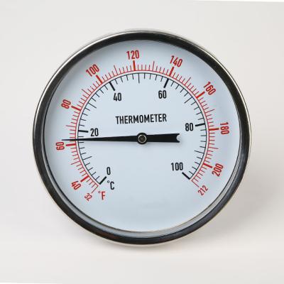 China Metal production of stainless steel bimetal capillary oven industrial thermometer for sale