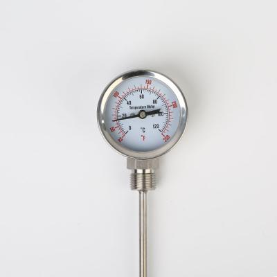 China WSS-311Industrial Metal Brewing Bimetal Thermometer Temperature Meter for sale