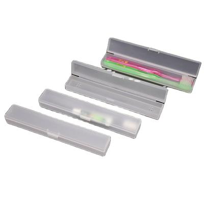 China Sustainable Travel Toothbrush In Case Custom Plastic Toothbrush Snare Case for sale