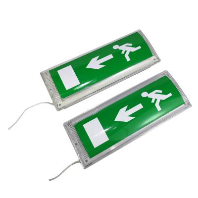 China Waterproof Emergency Lighting LED Exit Signage Emergency Bulkhead Light for sale