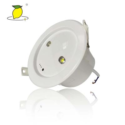 China Emergency Lighting TUV LED Emergency Light CB Certificated Spot Recessed Downlight for sale