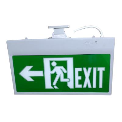 China Intelligent Single Side Emergency Or Double Side Led Emergency Exit Sign Light for sale