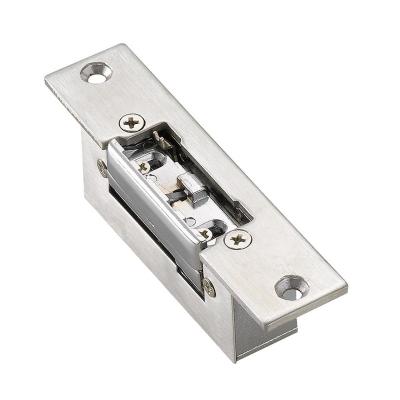 China NO/NC and memory function high quality short electric door lock for electric swing door strike lock for sale