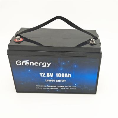 China Toys 12.8V 100ah 150ah 200ah 300ah lifepo4 solar storage batteries for lead acid battery replacement for sale