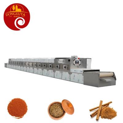 China Medicine Processing Tunnel To Type Industrial Microwave Drying And Sterilization Machine For Condiments for sale