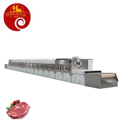 China High Efficiency Low Cost Microwave Drying Thawing Degreasing Machine For Meat for sale