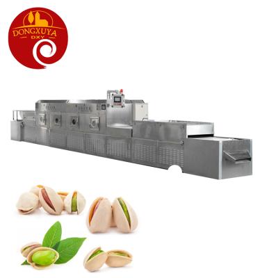 China Low Energy High Efficiency Pistachio Macadamia Cashew Microwave Drying Roasting Baking Machine for sale