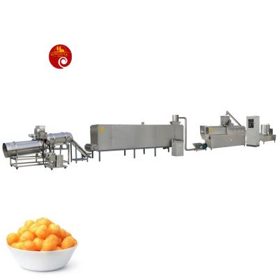 China Puffed Corn Snack Cheese Ball Food Production Line Food Processing Line for sale