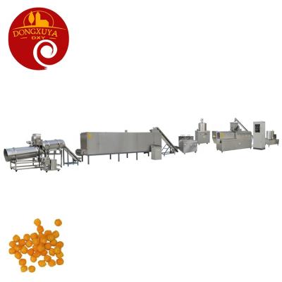 China DXY Food Puffed Corn Cheese Ball Snacks Food Production Line Making Machine for sale