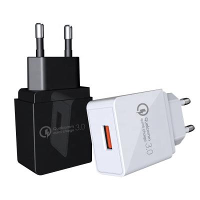 China High Quality QC 3.0 Quick Charger Plug with kc certificate accessories kc mobile super quick charger 18W Charger3.0 fast plug korean plug for sale