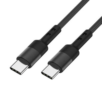 China 60w Nylon Braided COMPUTER Fast Charging Usb C To PD Charger Cable Type C 20v3a Computer Usb C Cable 2m for sale