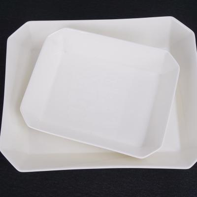 China Sustainable Restaurant Porcelain Dinner Plate Sets Tableware , Nordic Rustic Design Printing Serving Trays for sale