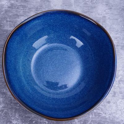 China Sustainable China factory dishwasher-safe reactive dish for resaturant for sale