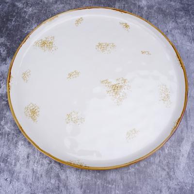 China Sustainable Wholesale Good Design Porcelain Colorful Tableware Ceramic Dish For Hotel for sale