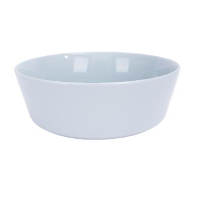 China Sustainable Popular Round Curry Matte Multiple Color Decorated Ceramic Rice Bowl For Hotel Restaurant for sale