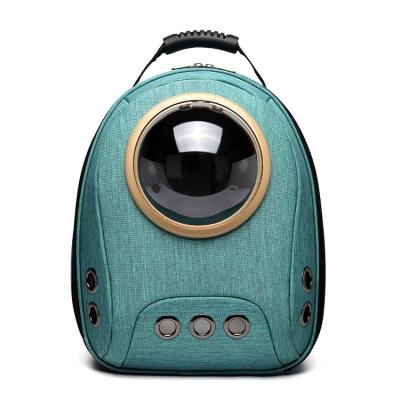 China Breathable Portable Travel Pet Carrier Bubble Backpack For Dog And Cat Dome Airline Approved Space Outdoor Waterproof Capsule Backpack for sale