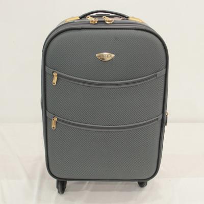 China 4 Piece Polyester Soft Side Luggage Set Travel Suitcase Upright Trolley Set Hand Cloth Eva-molded Heavy Duty Polyester for sale