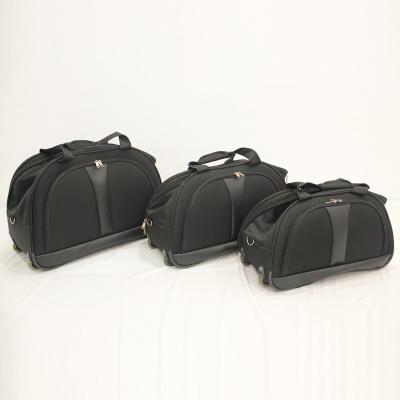 China Polyester Rolling Duffel Bag With Wheels Luggage Bag Hockey Duffel Bag With Rollers Heavy Duty Oversized for sale