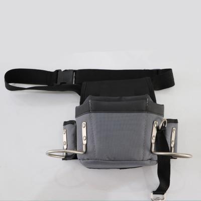 China Oxford Pockets Waist Pocket Mechanic Multi Tool Storage Bag Electrician For Hardware Tool Drill Bit Belt Pocket Customized Toolbox for sale