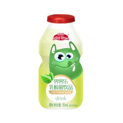 China Improve Digestion Fruity Jelley Brown with Juice Milk Fermentation Drink for Kids for sale