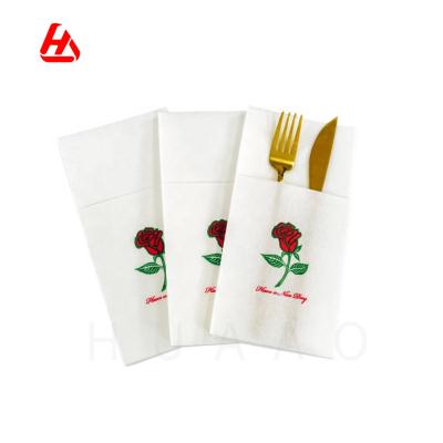 China High Quality Printed Nonwoven Paper Towel Airland Fabric Like Towels for sale