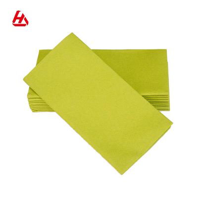 China Airlaid Mint Green Paper Colored Top Quality Towels Table Paper Towel Strips for sale