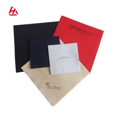 China Good Quality Blue Paper Towels Printed Paper Towels Black Airlaid Cloth for sale