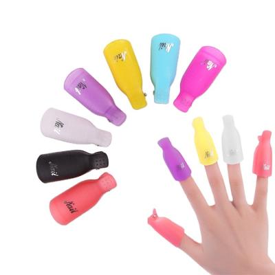 China Finger Nail Art Nail Removal Clip Ii Nail Tool Glue Cleaning Polish Finger Covers Lady's Nail Beauty Tool for sale