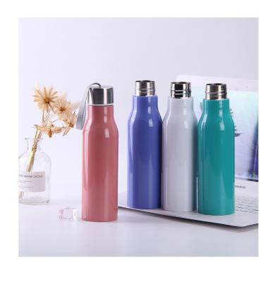 China S1042 custom logo 18OZ PORTABLE stainless steel outdoor sports water bottle coke shape travel mugs vacuum flasks for sale