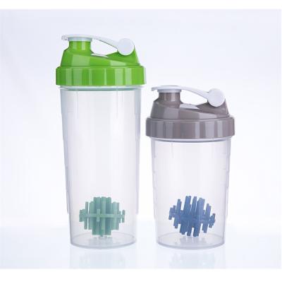 China Wholesale 1007 New 500ml Single Wall Shaker Cup Gym Shaker Sports Water Cup Food Grade Material Support Customization for sale