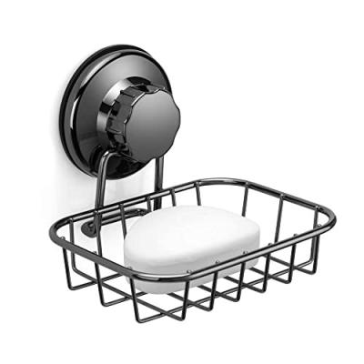 China Single Shower Cart Basket With Hooks Soap Dish Holder Shelf For Shampoo Conditioner Bathroom Storage Stainless No Drilling for sale