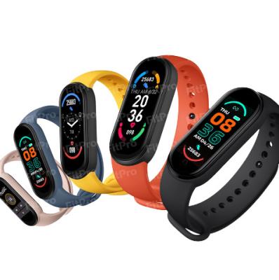 China top sale 3G 2022 M6 single contact bracelet watch heart rate monitor men boys smart bracelets for indirect contributions for sale