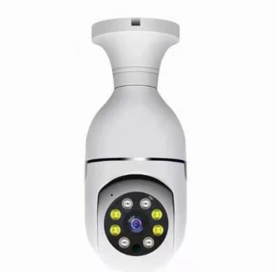 China Human Motion Tracking 2022 Full Color HD V380 Bulb IP CCTV Night Vision WiFi Camera Wireless Indoor Video Surveillance Cam Home Security Two Way Audio for sale