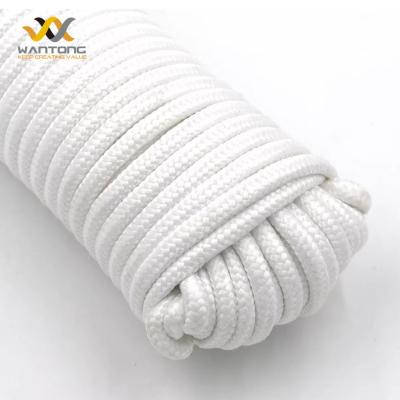 China Hang Line 50ft Hot Sale Travel Wash Clothesline 3/16in Braided Clothesline Polyester Rope for sale